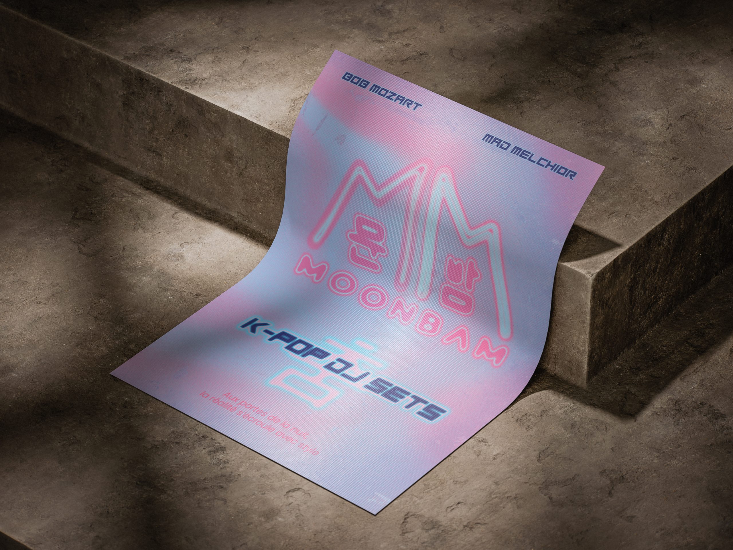 Portfolio affiche mockup